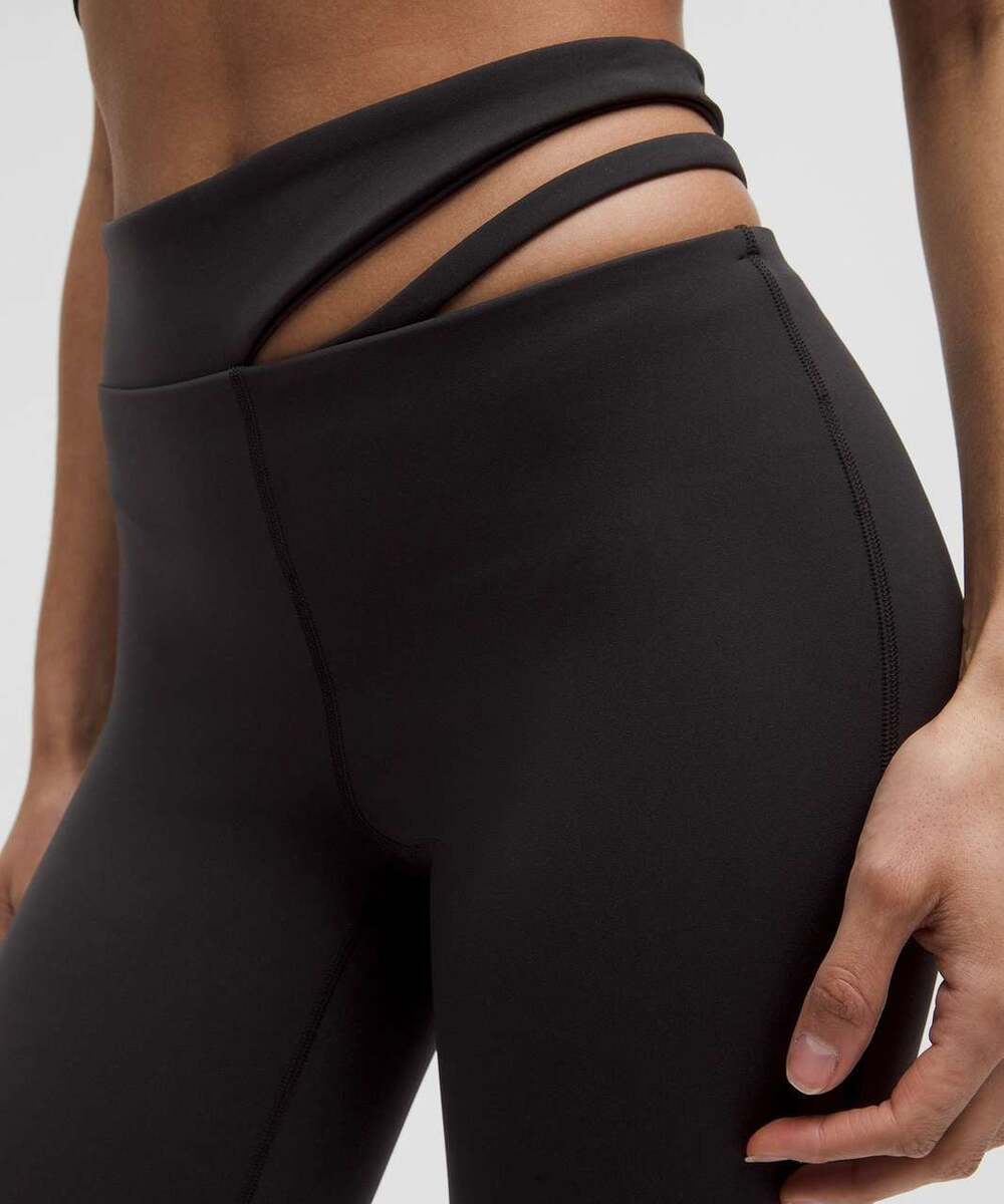 Lululemon Cut-Out Waist HR Train Tights 25"